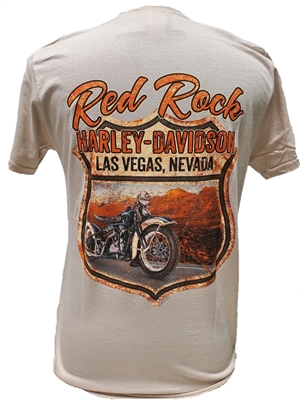 Red Rock Vintage Sign - Las Vegas Harley Davidson